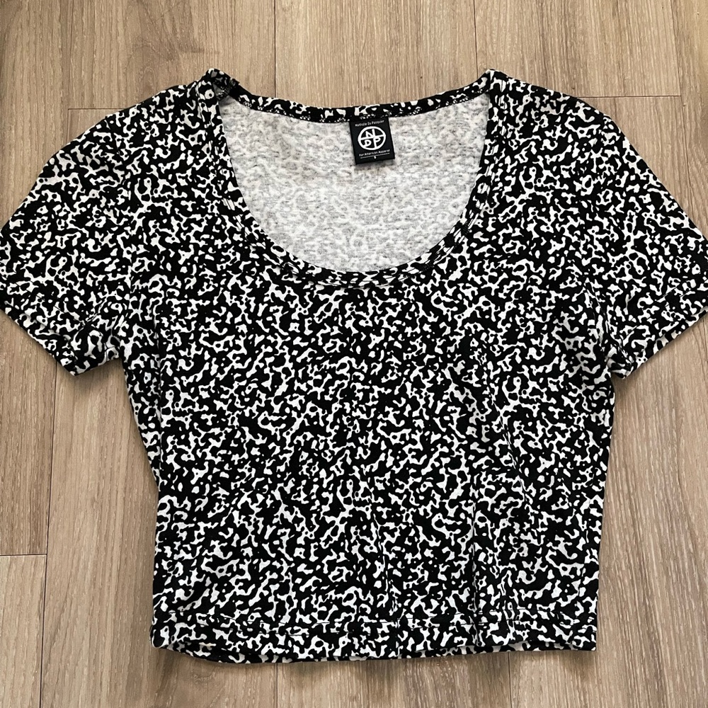 American Apparel Crop Tshirt